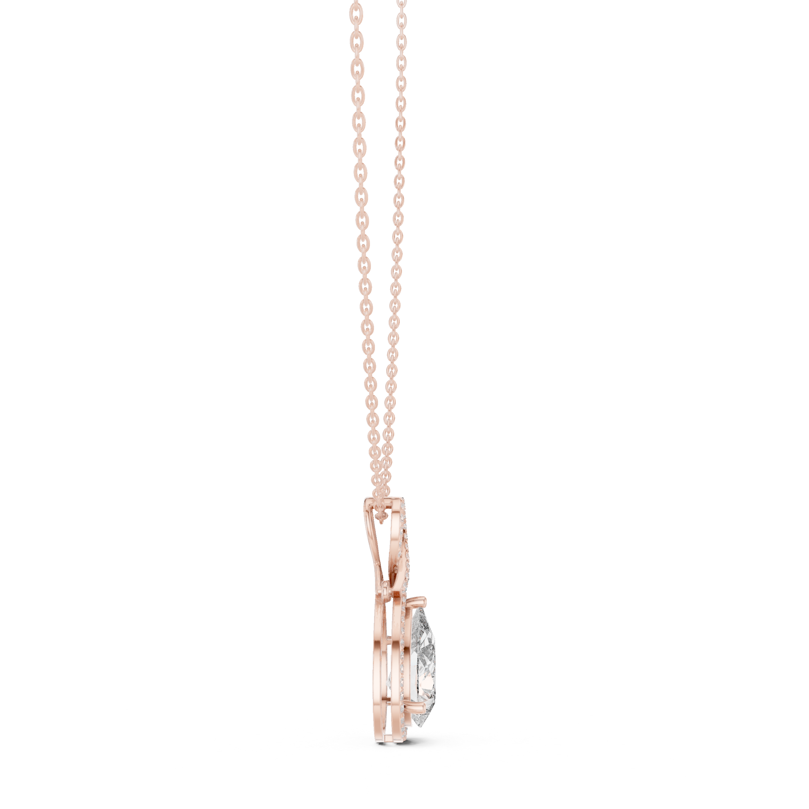 Happy Soul lab grown diamond pendant