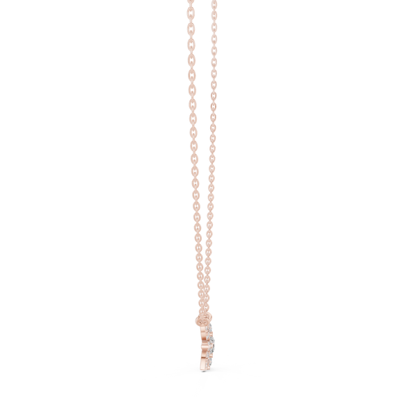 Morning Dew lab grown diamond pendant