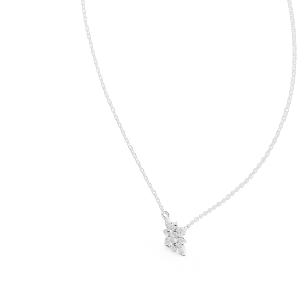 Morning Dew lab grown diamond pendant