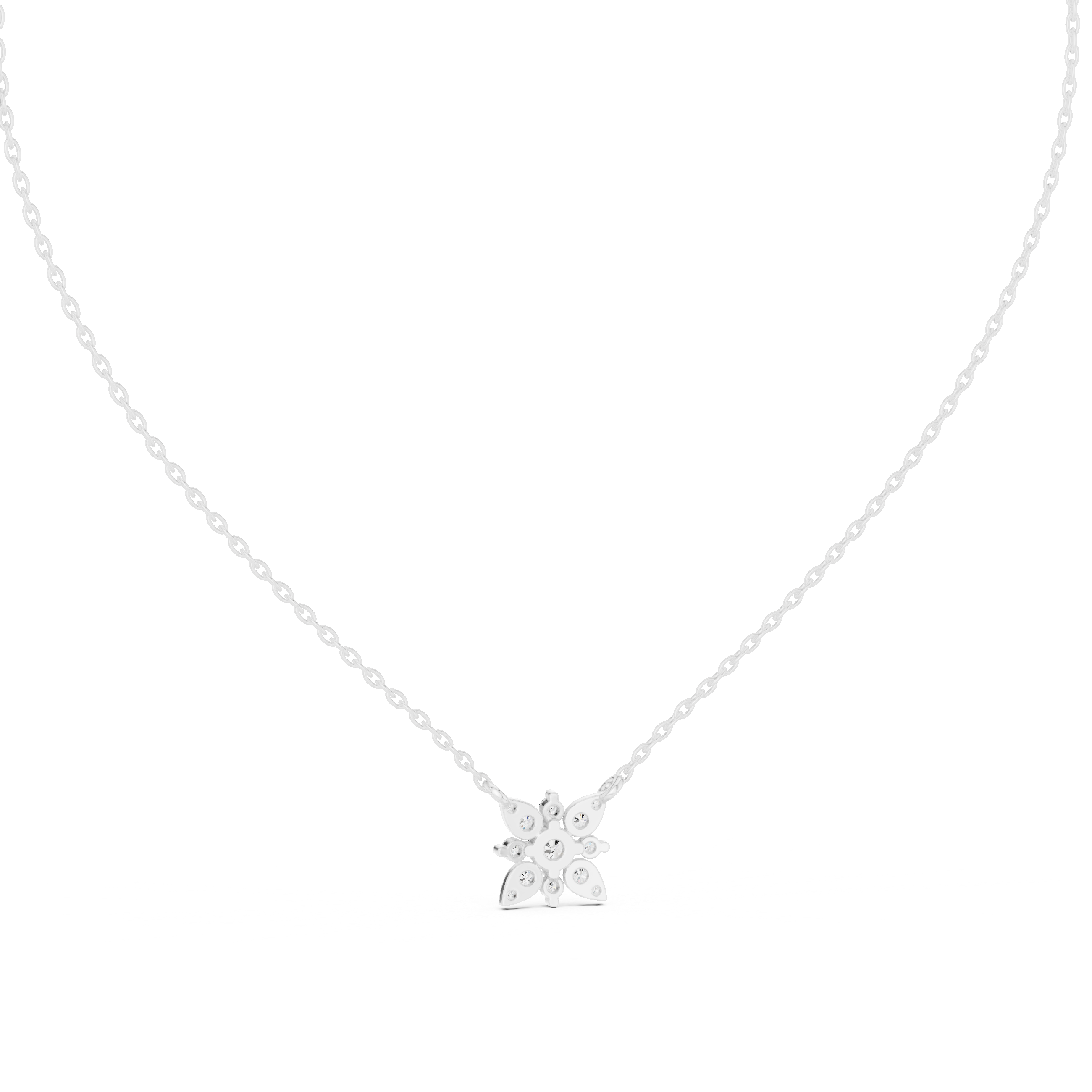 Morning Dew lab grown diamond pendant