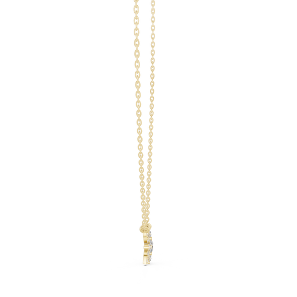 Morning Dew lab grown diamond pendant