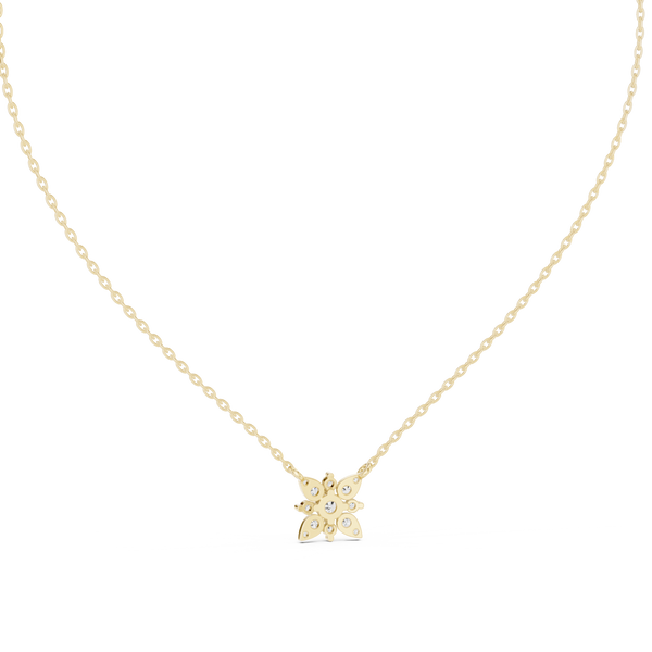 Morning Dew lab grown diamond pendant