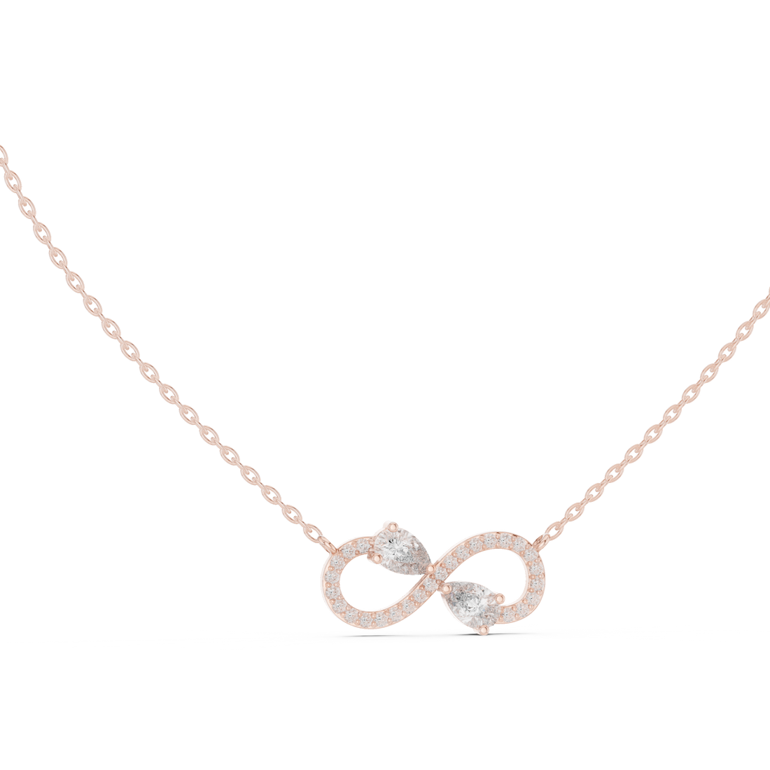 Summer Rain lab grown diamond pendant