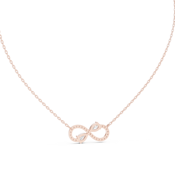 Summer Rain lab grown diamond pendant