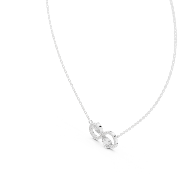 Summer Rain lab grown diamond pendant