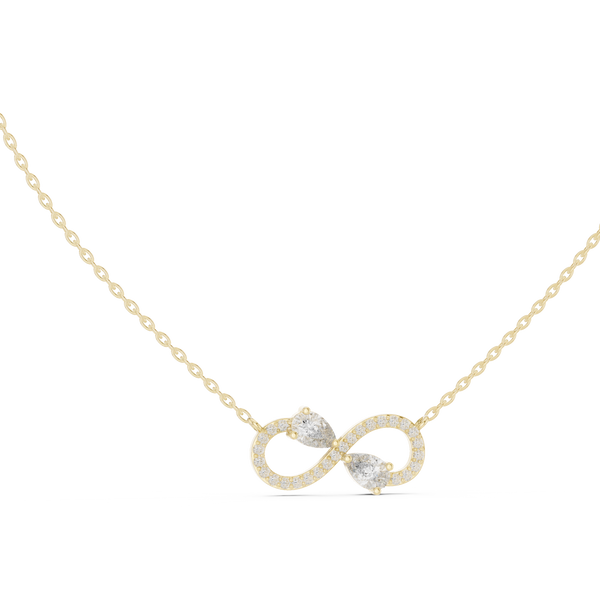 Summer Rain lab grown diamond pendant