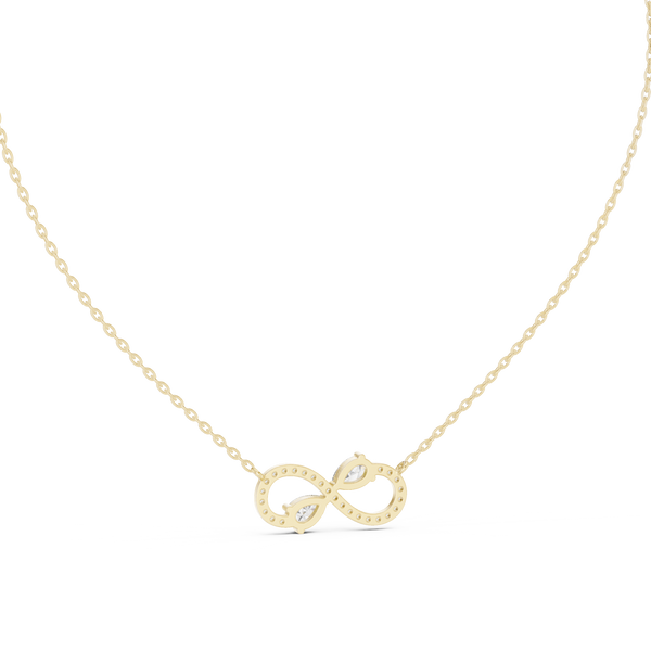 Summer Rain lab grown diamond pendant