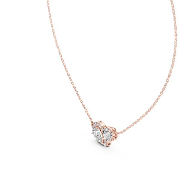 Secret Garden lab grown diamond pendant