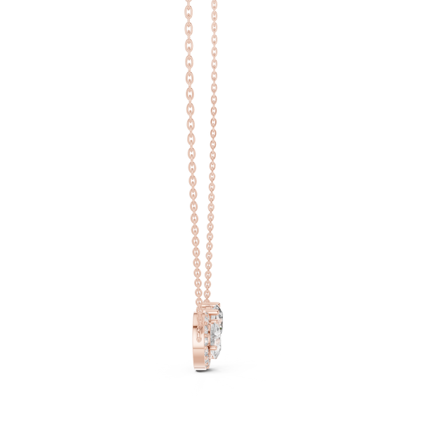 Secret Garden lab grown diamond pendant