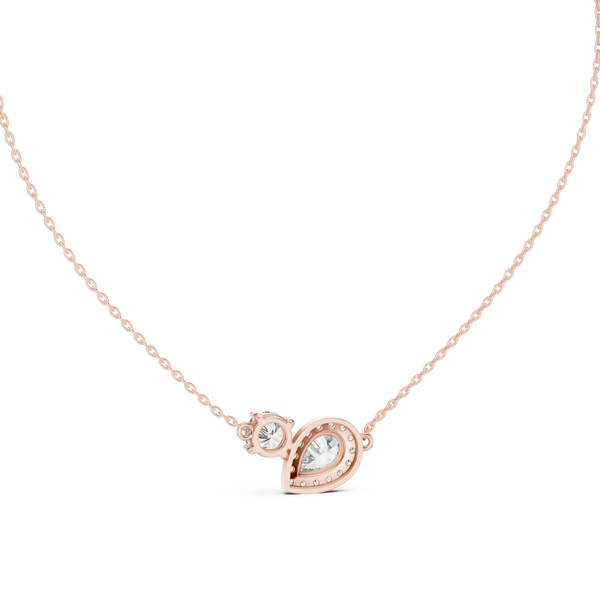 Secret Garden lab grown diamond pendant