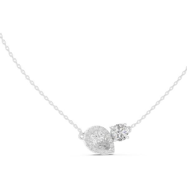 Secret Garden lab grown diamond pendant