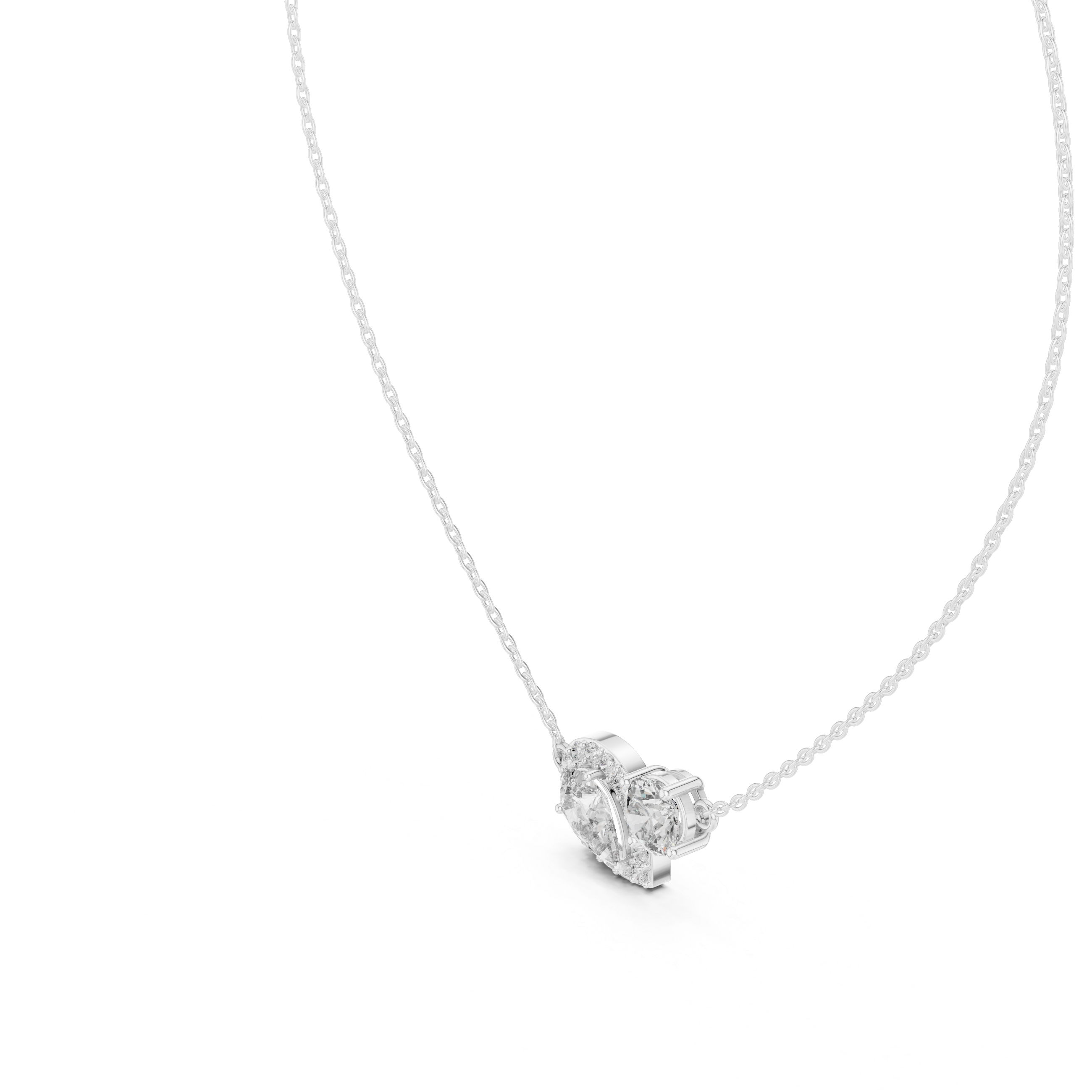 Secret Garden lab grown diamond pendant
