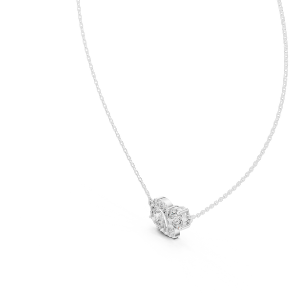 Secret Garden lab grown diamond pendant