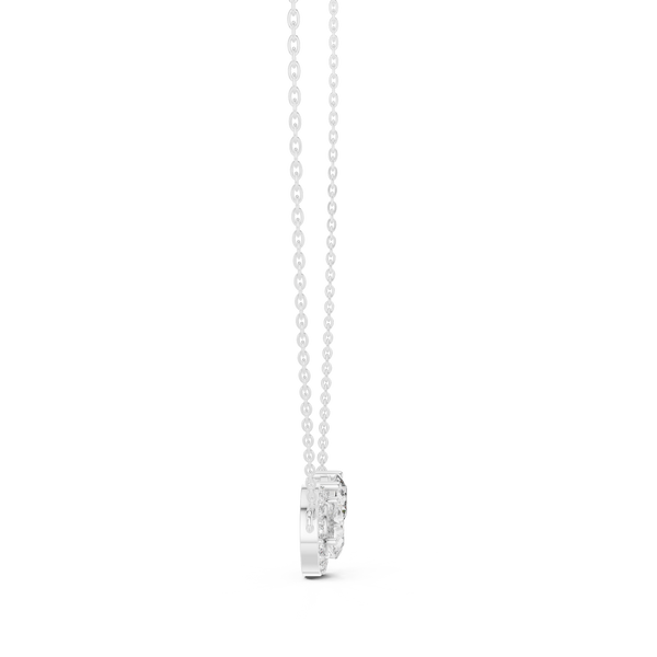 Secret Garden lab grown diamond pendant