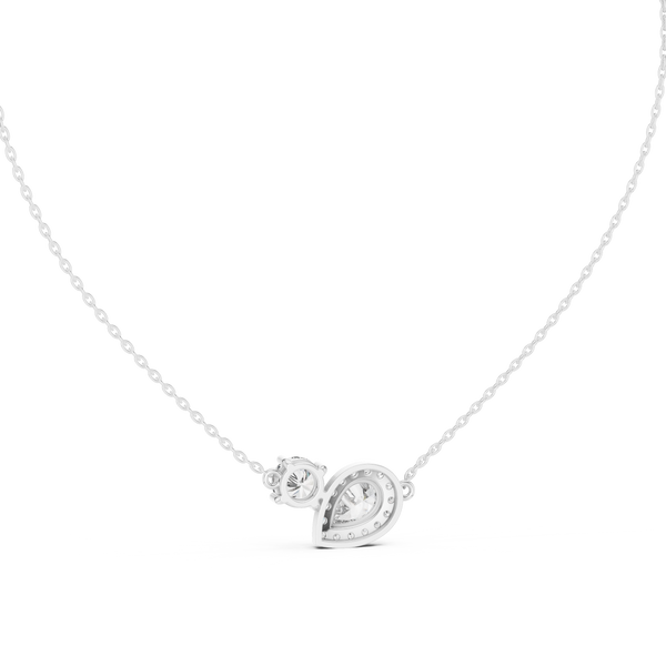 Secret Garden lab grown diamond pendant
