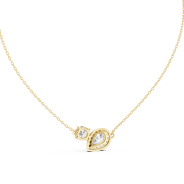 Secret Garden lab grown diamond pendant
