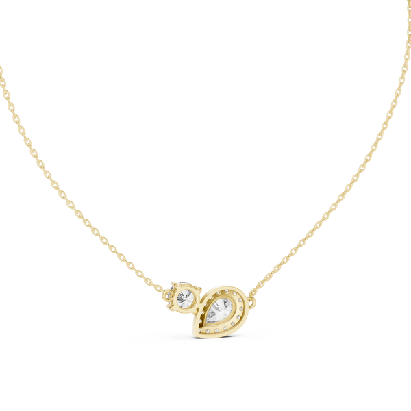 Secret Garden lab grown diamond pendant