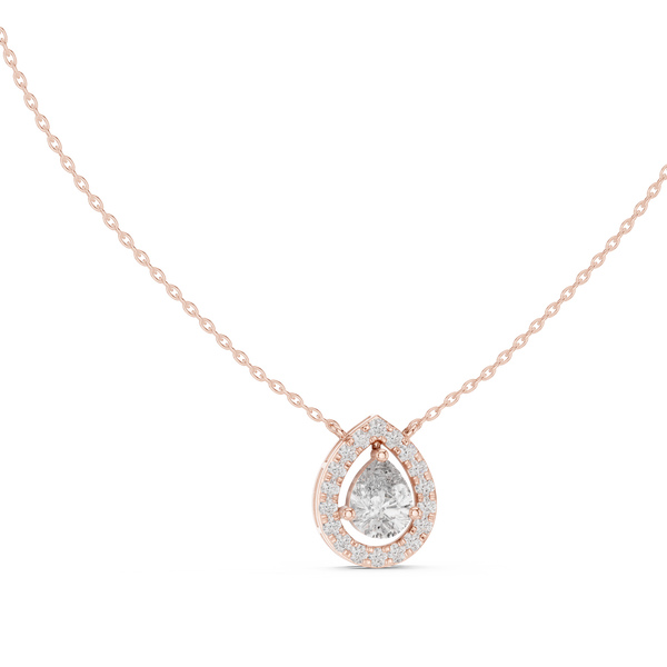 Infinite Charm lab grown diamond pendant