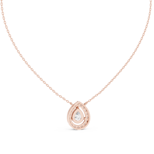 Infinite Charm lab grown diamond pendant