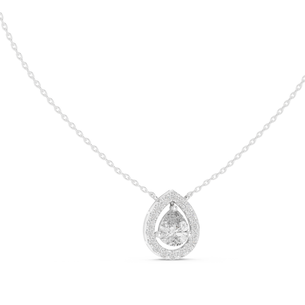 Infinite Charm lab grown diamond pendant