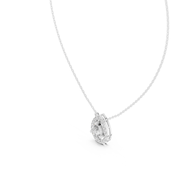 Infinite Charm lab grown diamond pendant