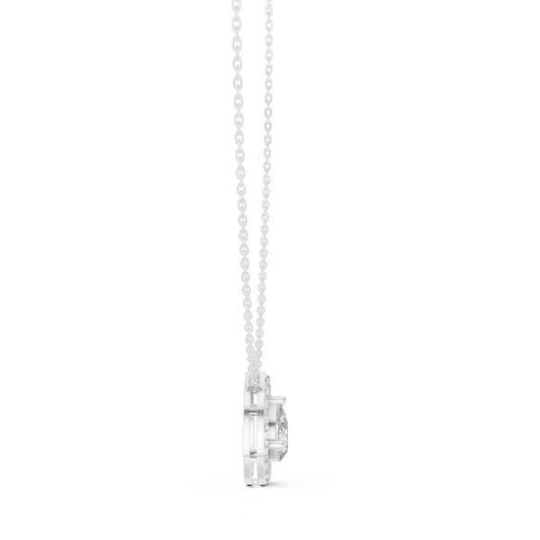 Infinite Charm lab grown diamond pendant