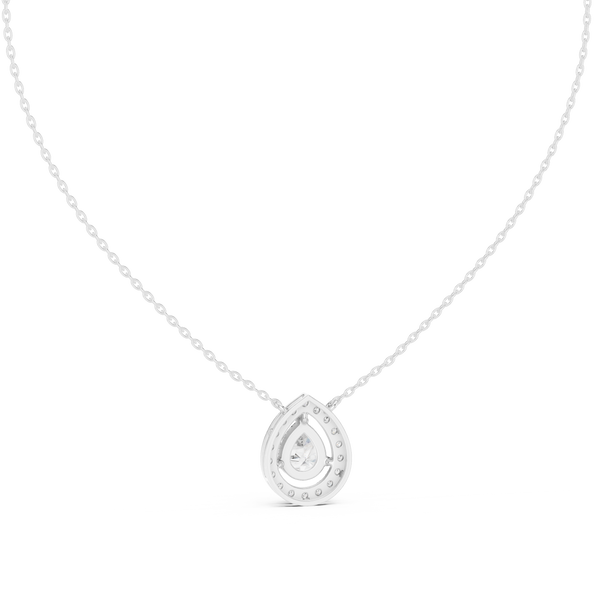 Infinite Charm lab grown diamond pendant