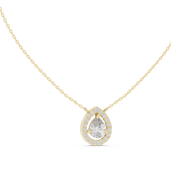 Infinite Charm lab grown diamond pendant