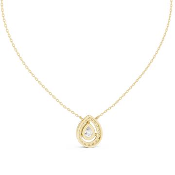 Infinite Charm lab grown diamond pendant