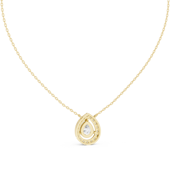 Infinite Charm lab grown diamond pendant