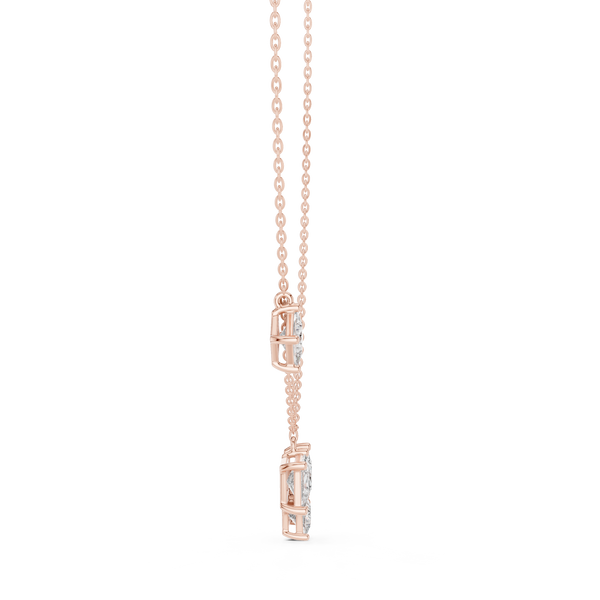 Shining Star lab grown diamond pendant