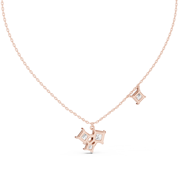Shining Star lab grown diamond pendant