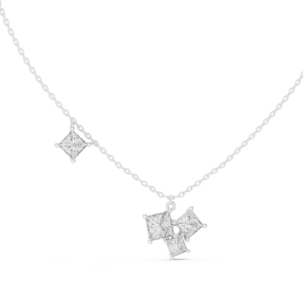 Shining Star lab grown diamond pendant