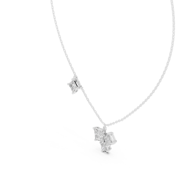 Shining Star lab grown diamond pendant