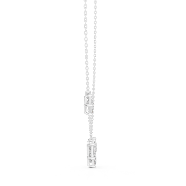Shining Star lab grown diamond pendant