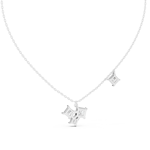 Shining Star lab grown diamond pendant