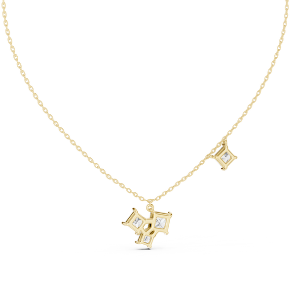 Shining Star lab grown diamond pendant