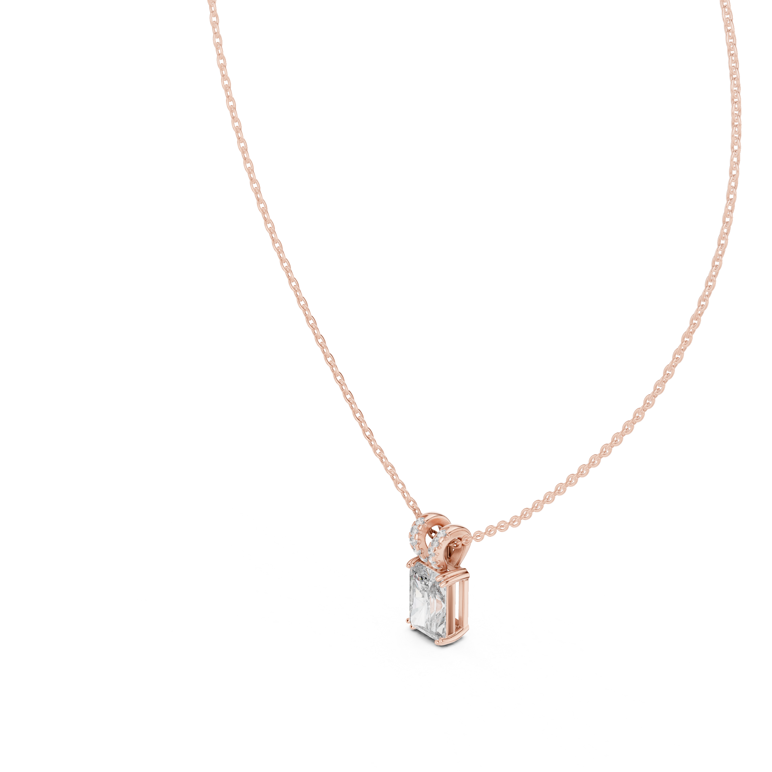 Free Spirit lab grown diamond pendant