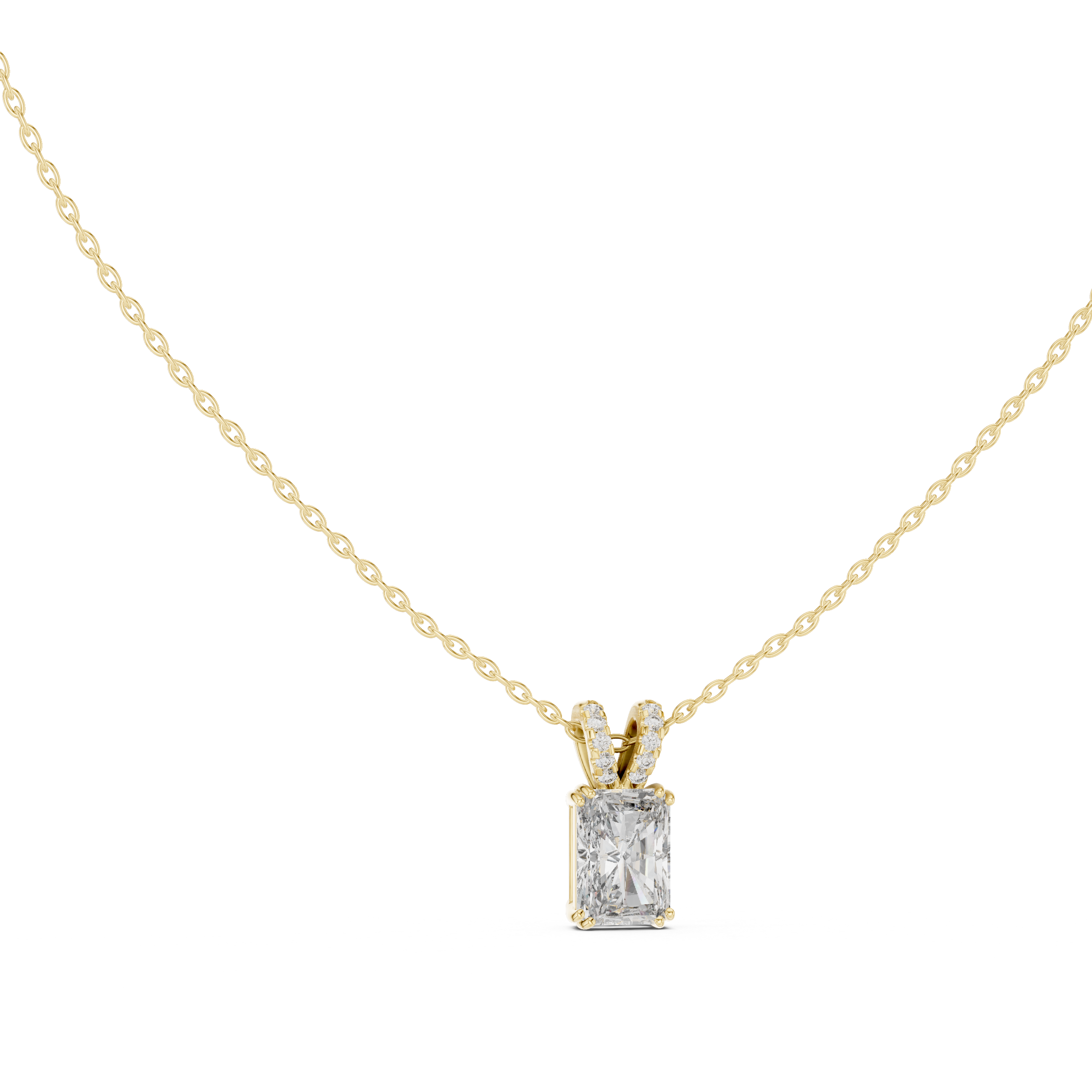 Free Spirit lab grown diamond pendant