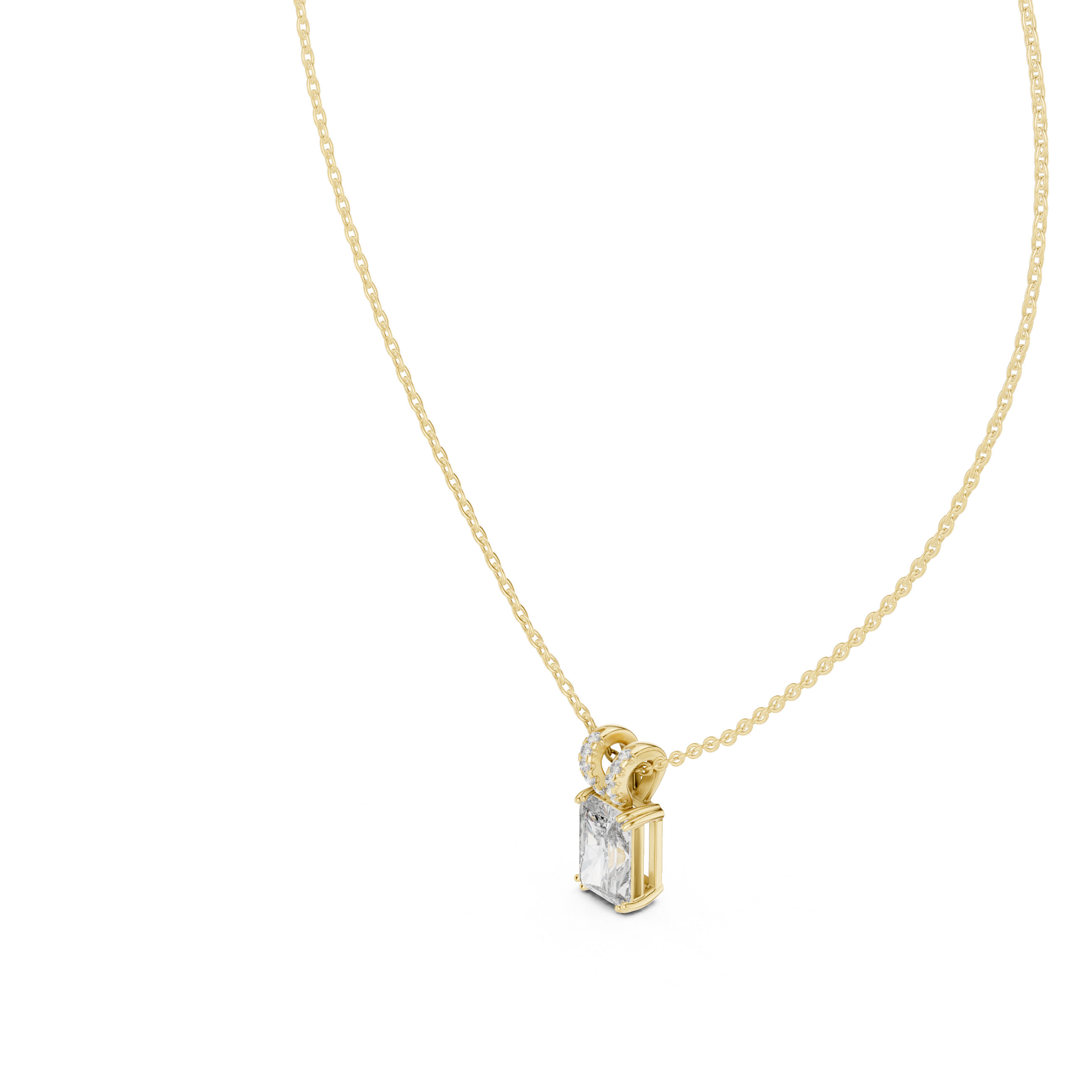 Free Spirit lab grown diamond pendant