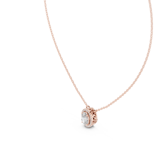 Bright Future lab grown diamond pendant