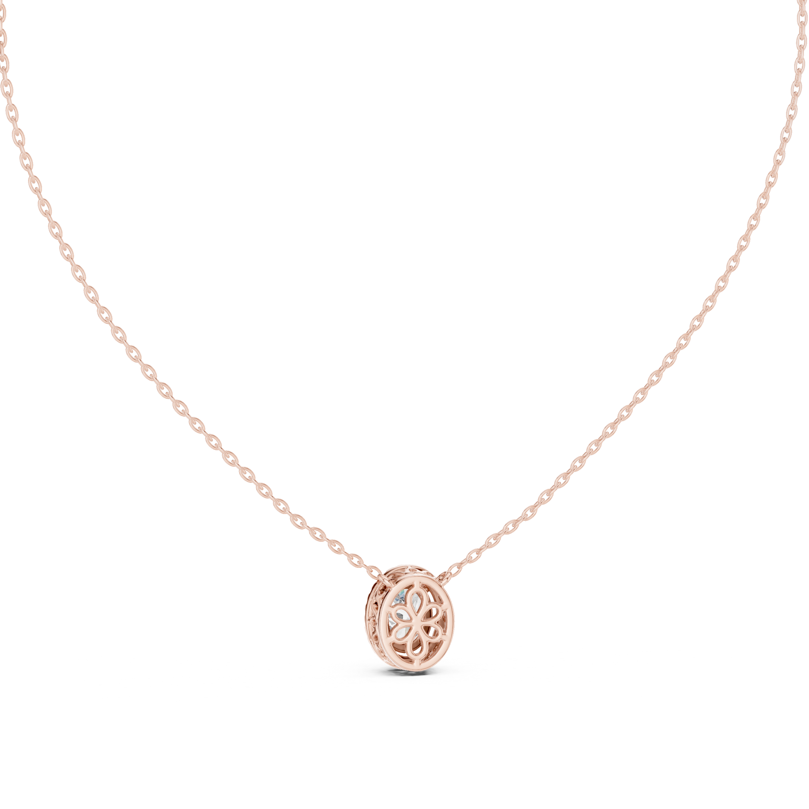 Bright Future lab grown diamond pendant