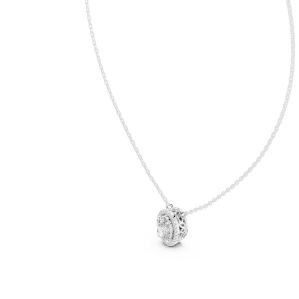 Bright Future lab grown diamond pendant
