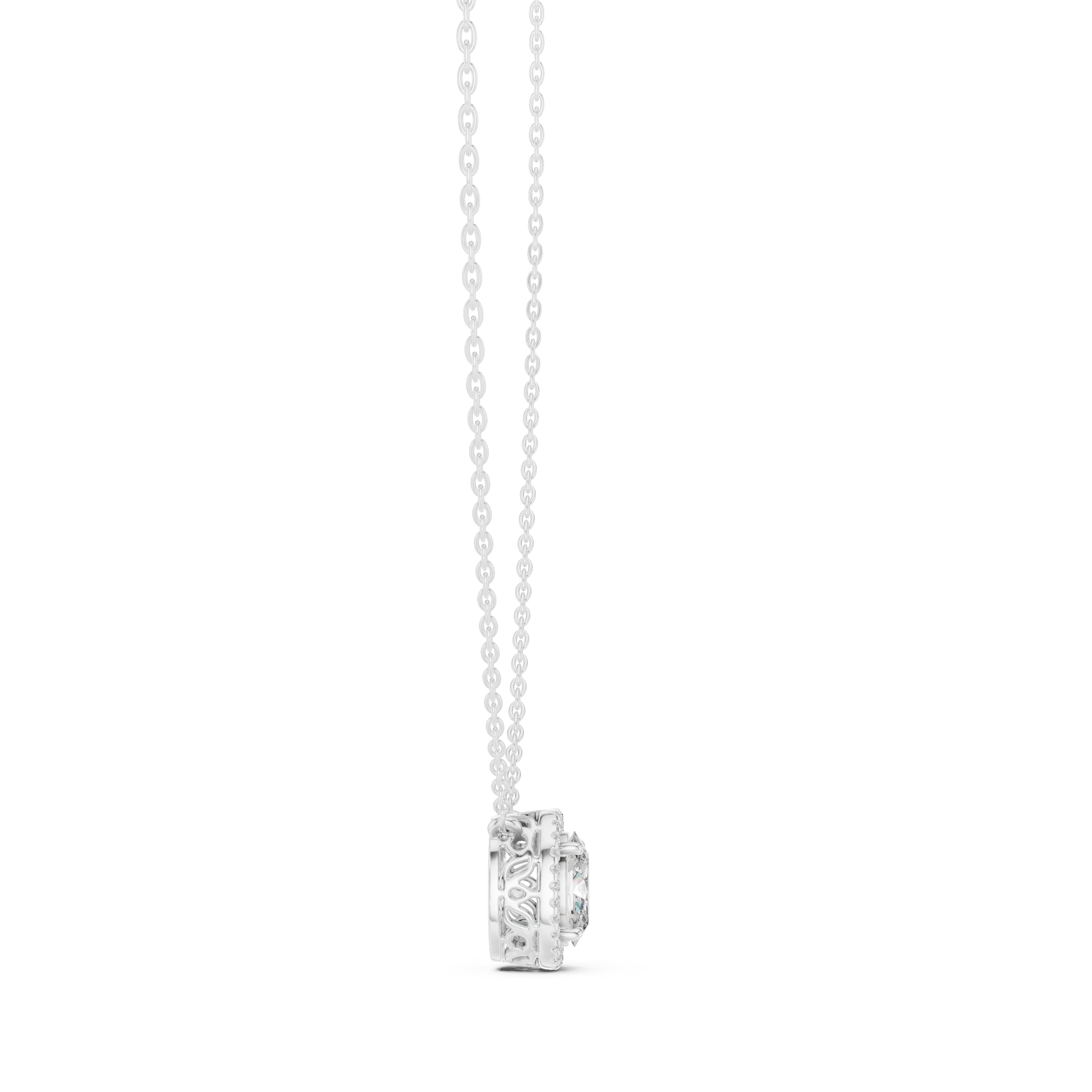 Bright Future lab grown diamond pendant