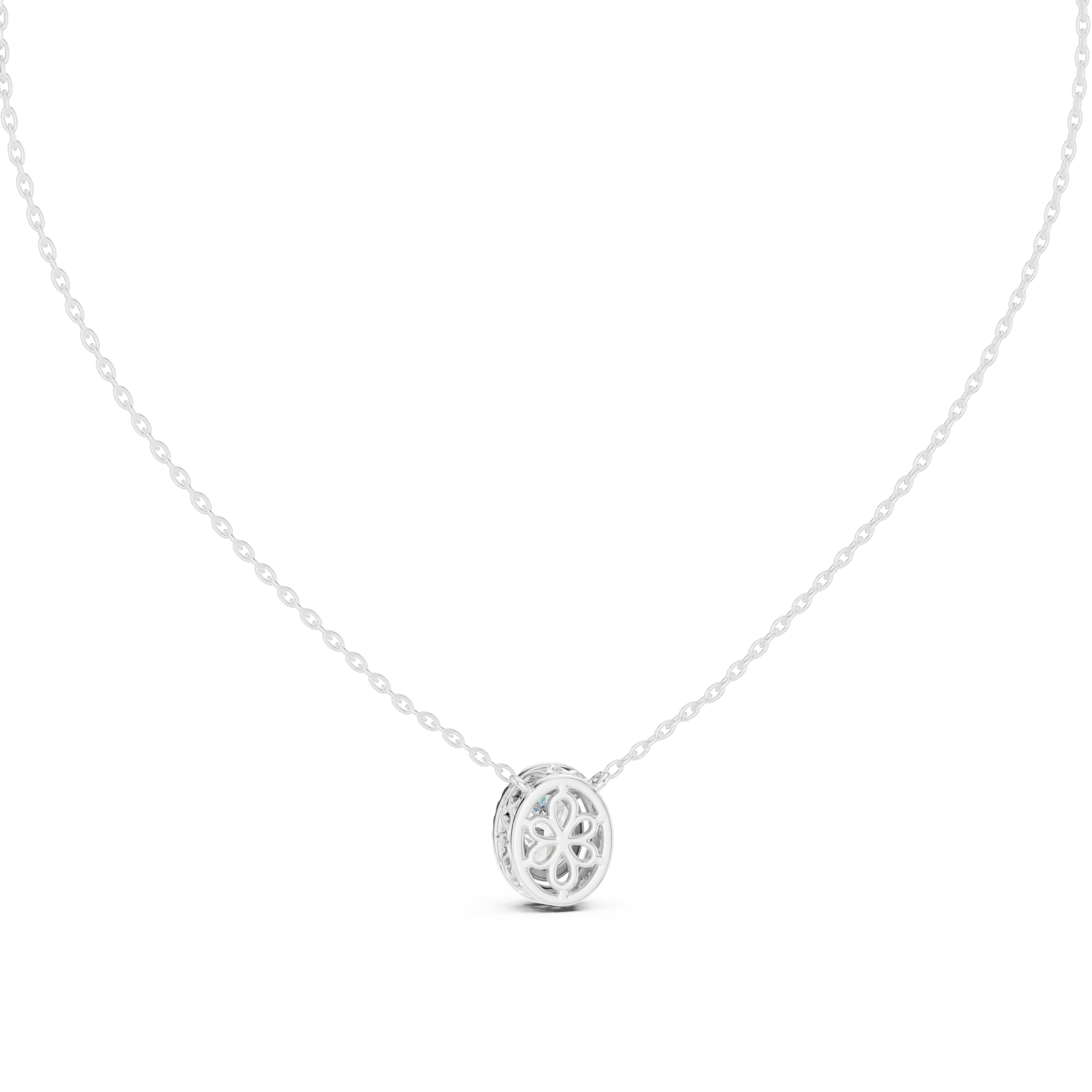 Bright Future lab grown diamond pendant