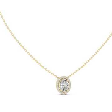 Bright Future lab grown diamond pendant