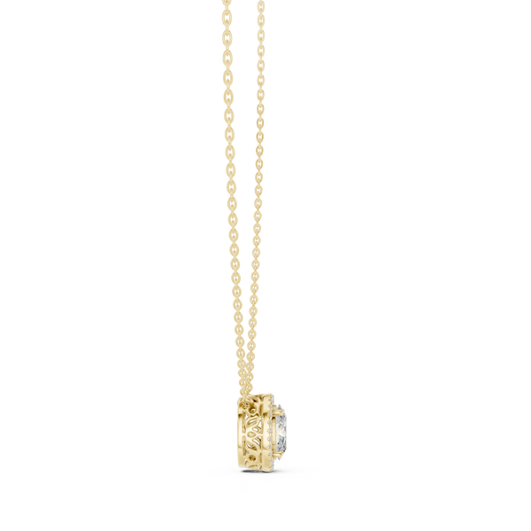 Bright Future lab grown diamond pendant