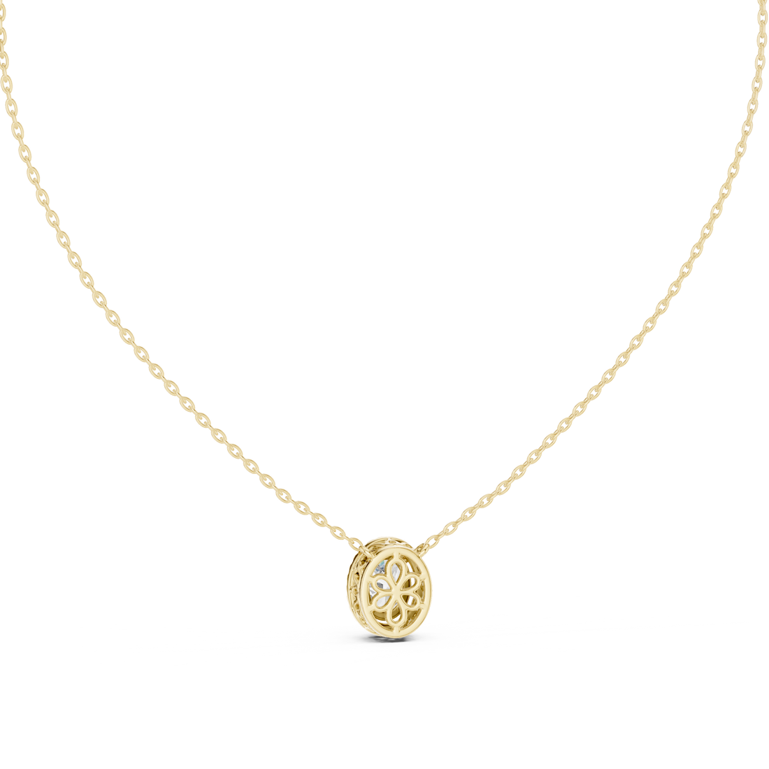 Bright Future lab grown diamond pendant