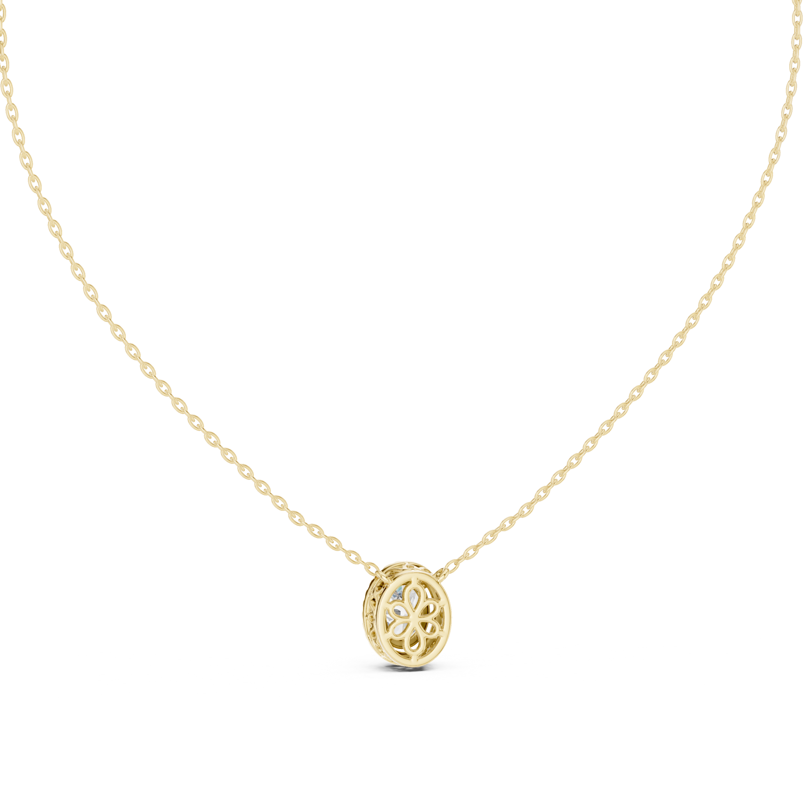 Bright Future lab grown diamond pendant