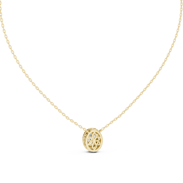 Bright Future lab grown diamond pendant